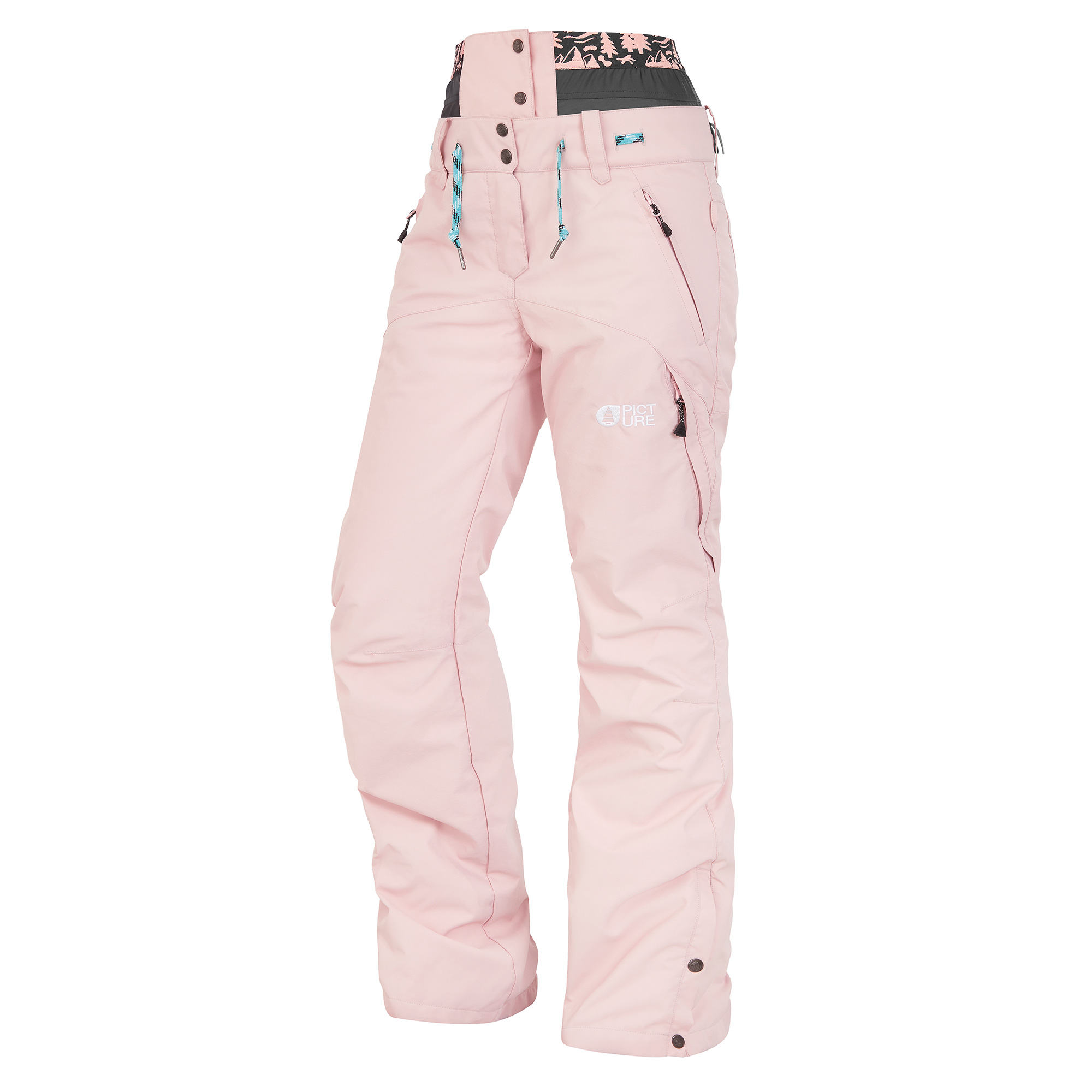 turquoise snowboard pants womens