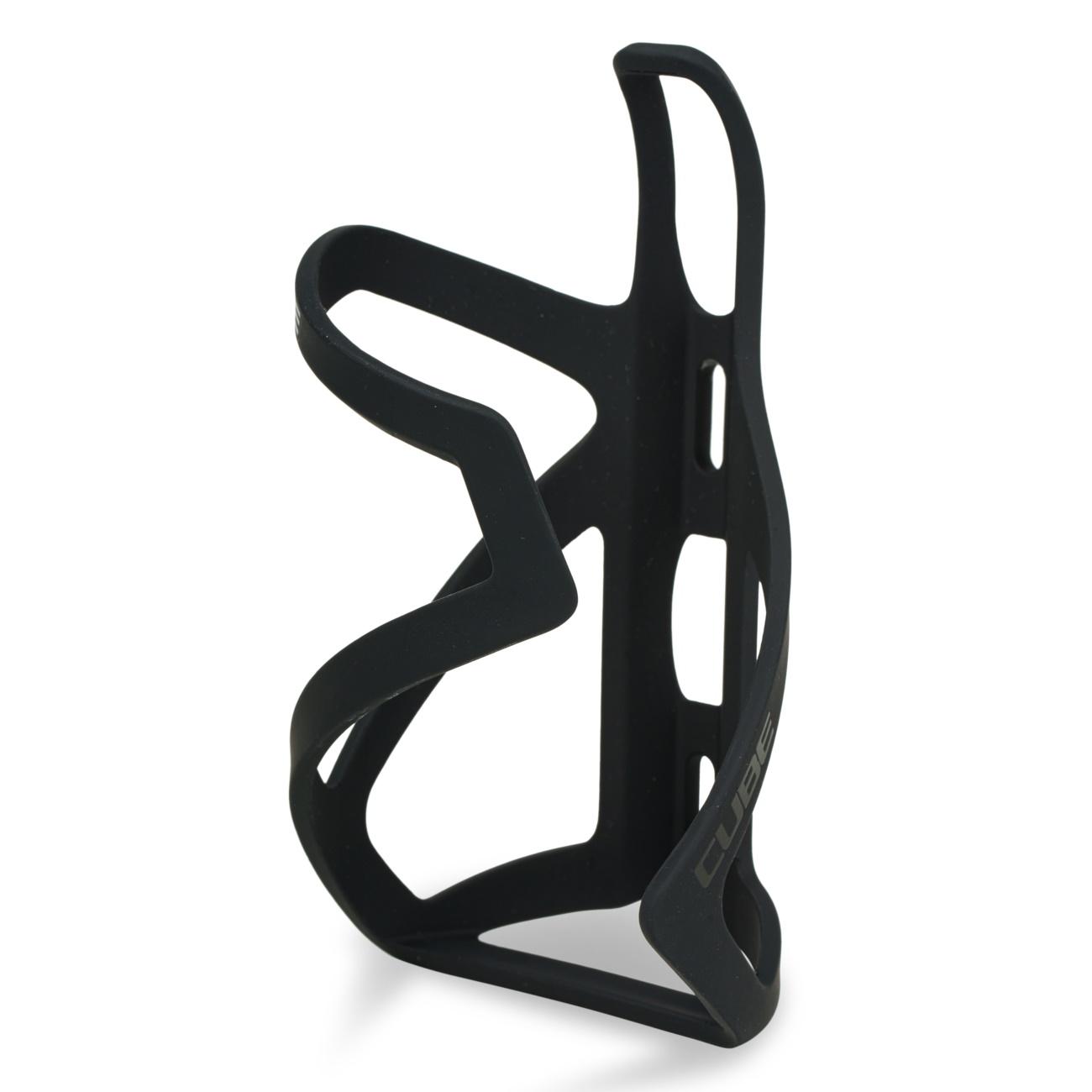 Cube - Cube Bottle Cage HPP Sidecage matt black 'n' glossy black - UNI ...