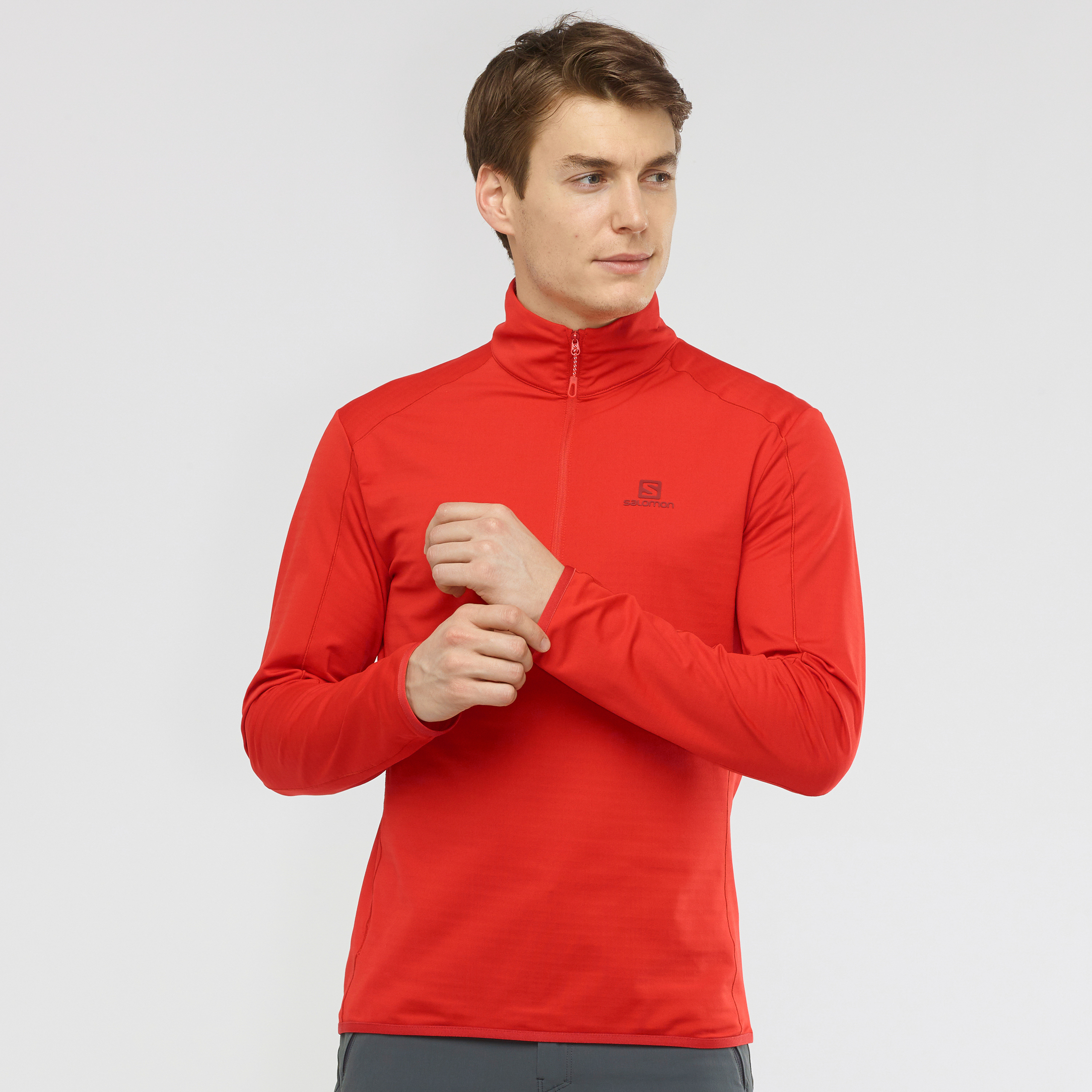 Джемпер salomon. Salomon Outrack Full zip Mid m. Salomon explore seamless half..