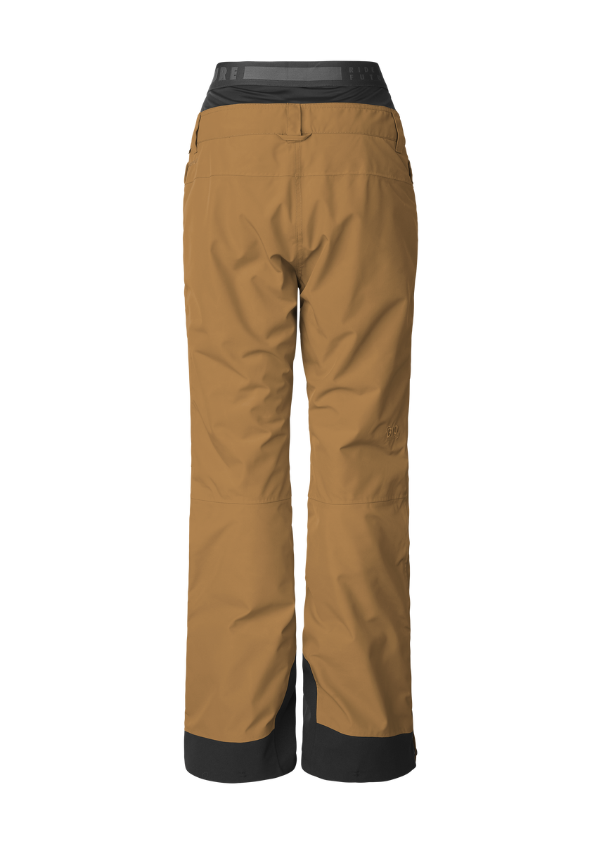 dark brown snow pants